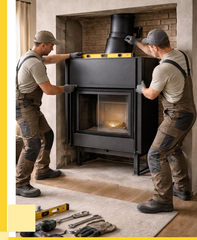 Установка каминных топок в Карабулаке под ключ от 18592 р. | ЭриданКрб