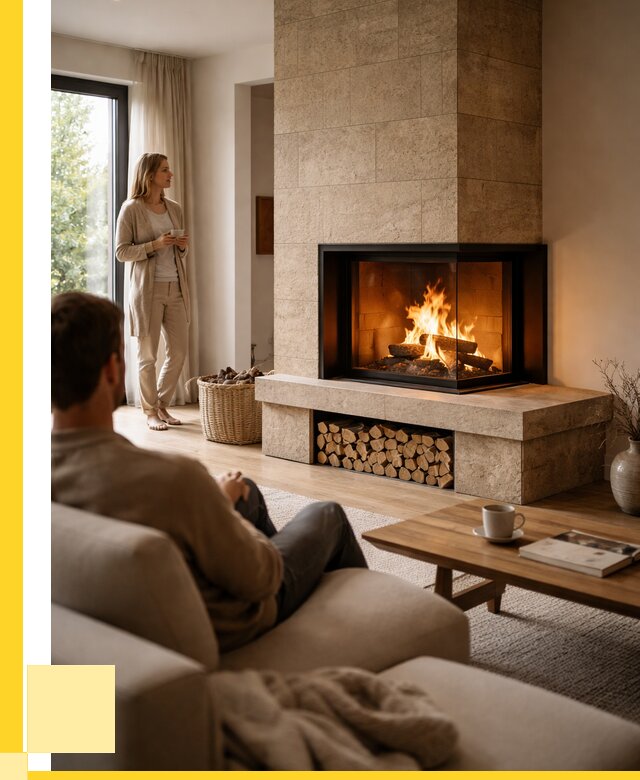 Угловые камины из кирпича установка в Карабулаке от 154935 р. ЭриданКрб