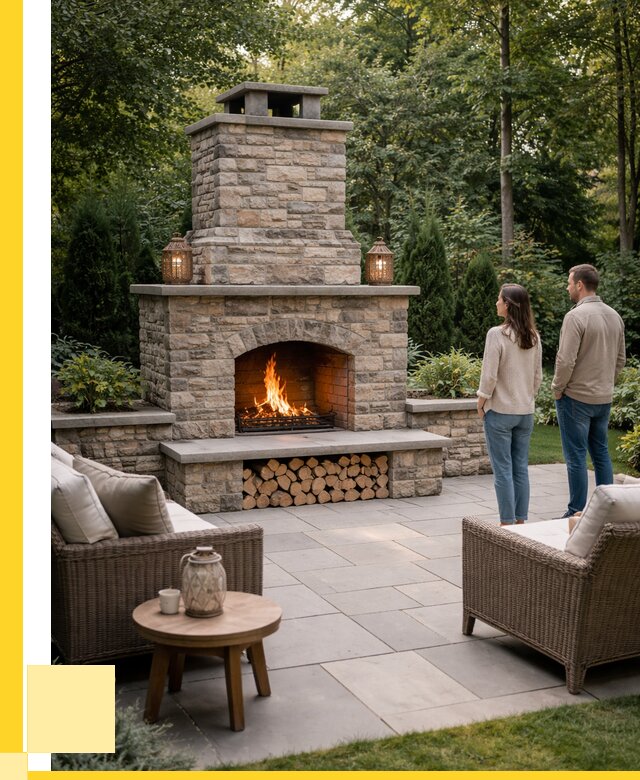 Уличные камины из кирпича в Карабулаке от 154935 р. | ЭриданКрб