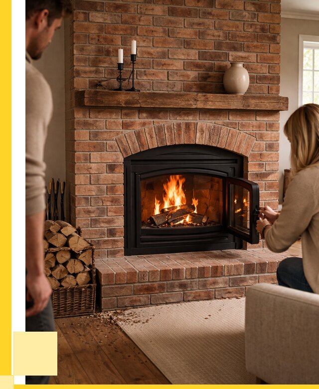 Кирпичные камины под ключ в Карабулаке от 154935 р. | ЭриданКрб