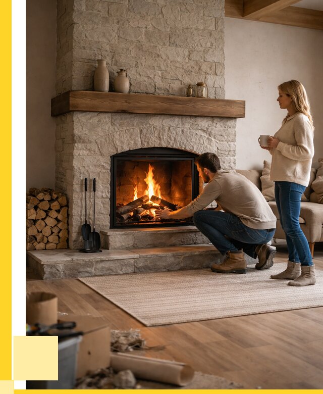 Камины для загородного дома в Карабулаке от 361515 р., ЭриданКрб