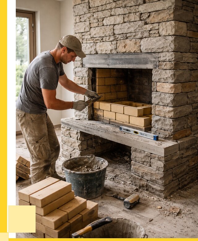 Кладка каминов и камина в Карабулаке от 25823 р. ЭриданКрб