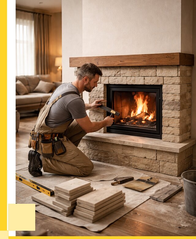 Строительство каминов в Карабулаке от 154935 р., ЭриданКрб - под ключ