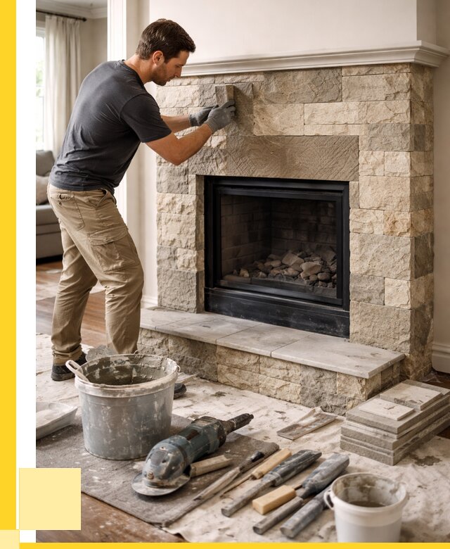 Ремонт каминов и печей в Карабулаке от 15494 р. | ЭриданКрб