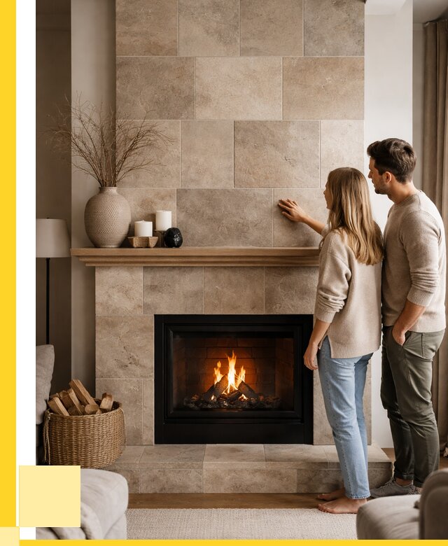 Облицовка каминов керамогранитом в Карабулаке от 4648 р. | ЭриданКрб