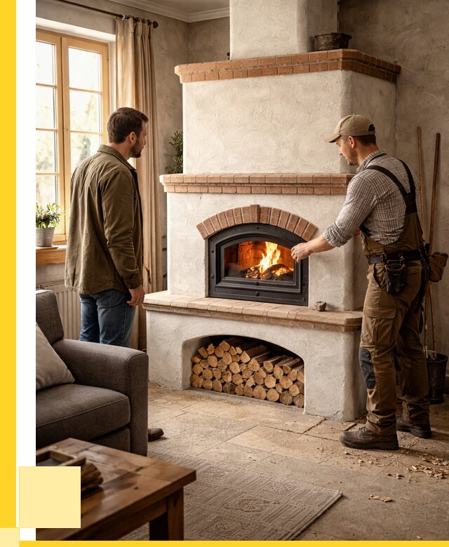 Печи камины в Карабулаке: кирпичные, изразцовые от 61974 р. | ЭриданКрб