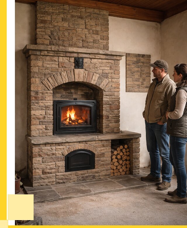 Кирпичная печь под ключ в Карабулаке от 154935 р. | ЭриданКрб