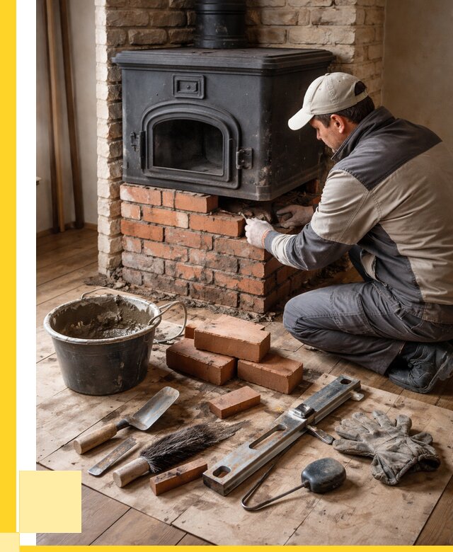 Ремонт печей в Карабулаке от 12395 р., услуги печника ЭриданКрб