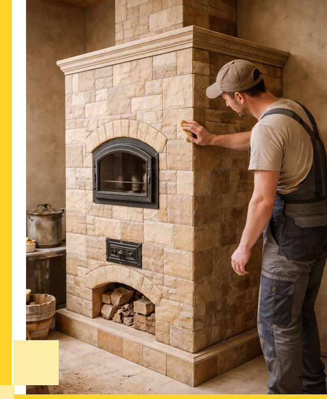 Облицовка печей в Карабулаке от 4648 р. под ключ | ЭриданКрб