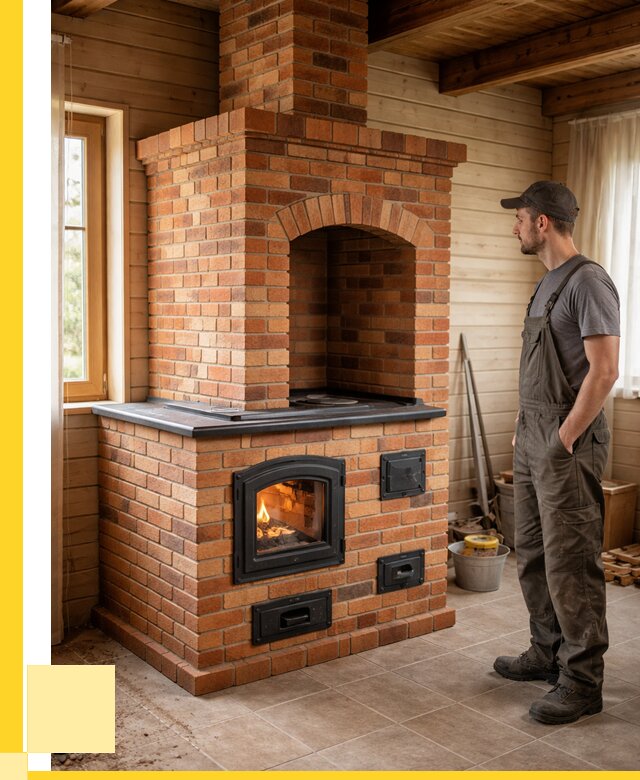 Кирпичные печи в Карабулаке: купить от 154935 р. | ЭриданКрб