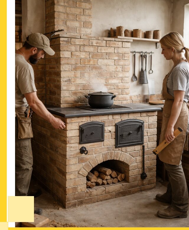 Варочно отопительные печи в Карабулаке от 92961 р. | ЭриданКрб