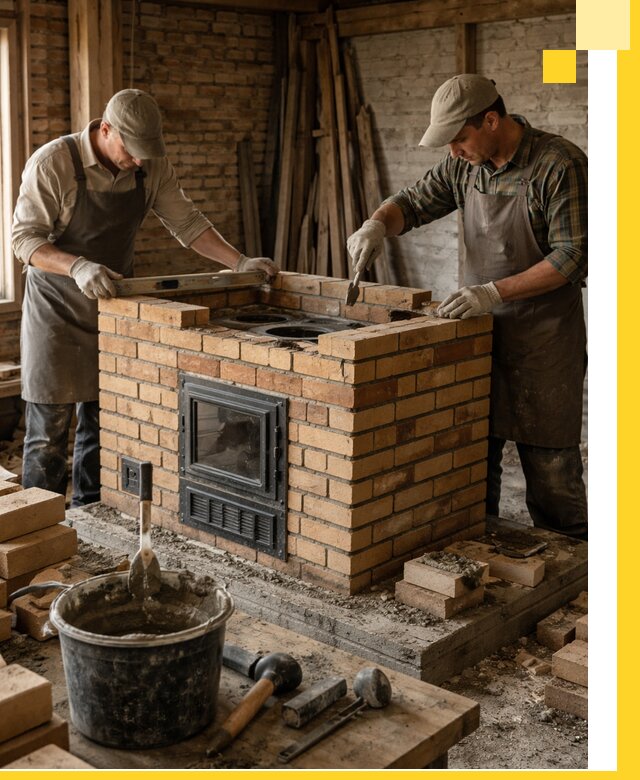 Изготовление и установка варочных печей под ключ в Карабулаке