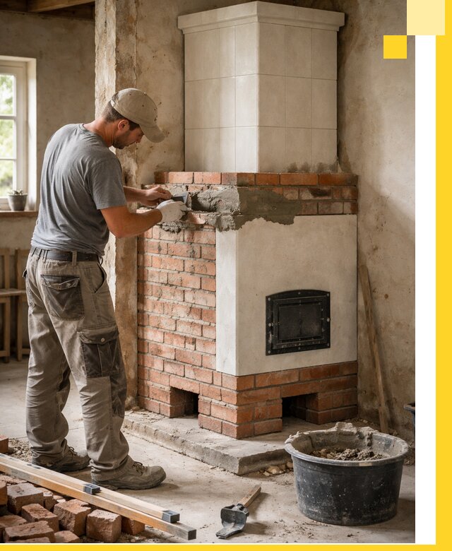 Изготовление и установка печей-голландок под ключ в Карабулаке