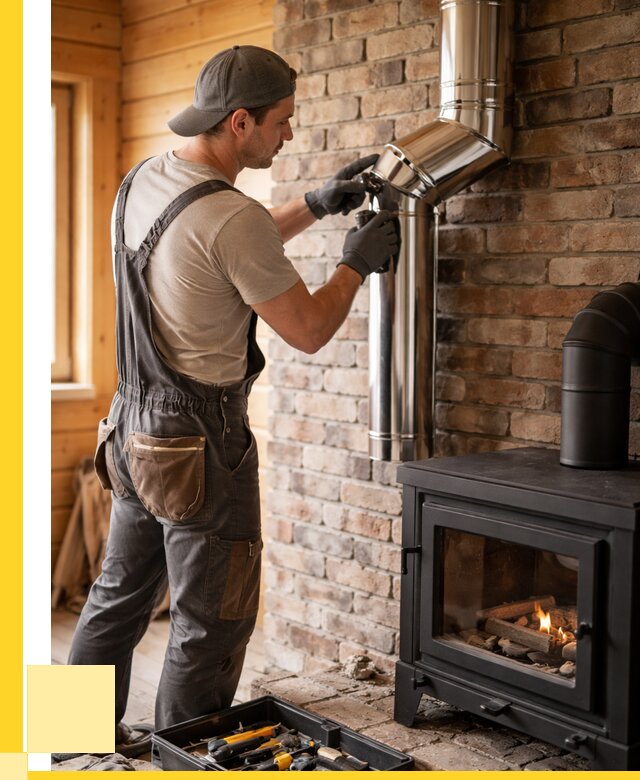 Монтаж дымоходов для печей в Карабулаке от 7747 р. | ЭриданКрб