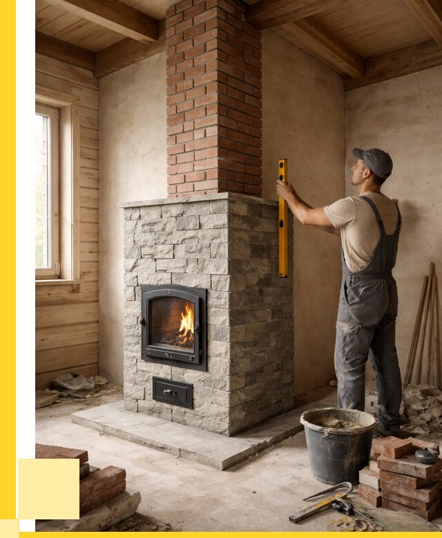 Печи и дымоходы под ключ в Карабулаке от 46481 р., ЭриданКрб