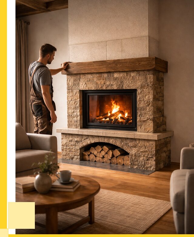 Печи камины для дома под ключ в Карабулаке от 56810 р. | ЭриданКрб