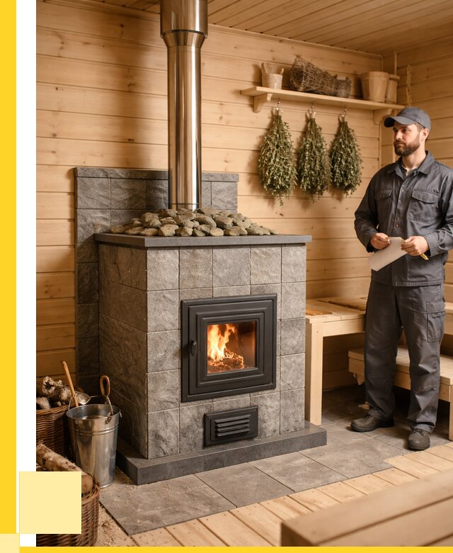 Печи для бани под ключ в Карабулаке от 123948 р. | ЭриданКрб