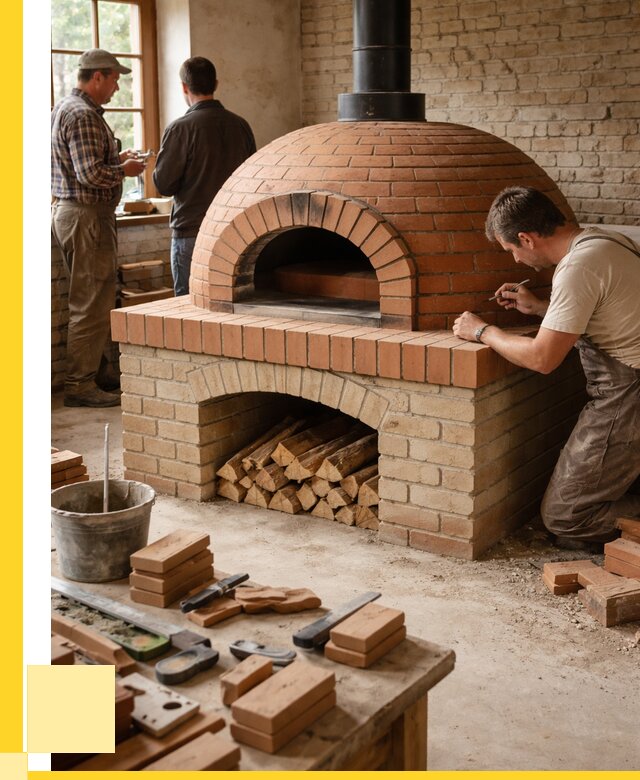 Помпейская печь дровяная для пиццы в Карабулаке | ЭриданКрб от 206580 р.