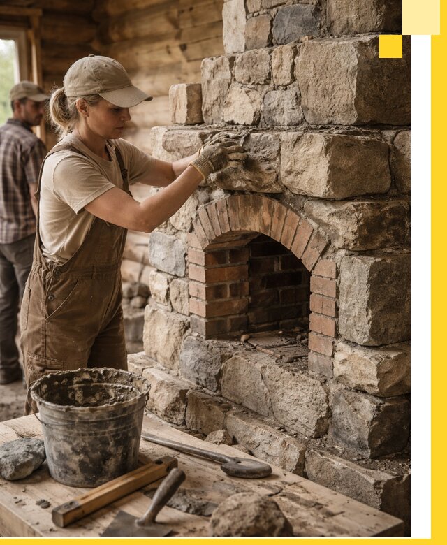 Каменные печи на заказ и монтаж в Карабулаке, долговечные решения