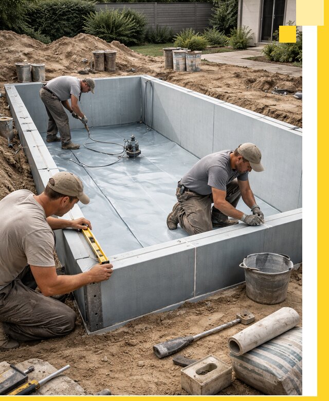 Профессиональный монтаж бассейнов под ключ в Карабулаке с гарантией