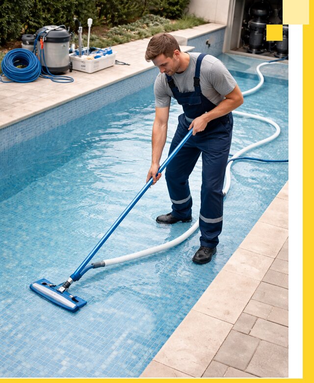 Профессиональная чистка бассейнов и фильтров в Карабулаке под ключ