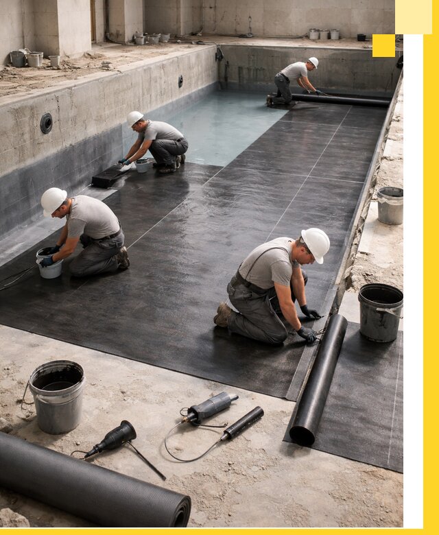 Профессиональная гидроизоляция бассейнов и чаш в Карабулаке под ключ