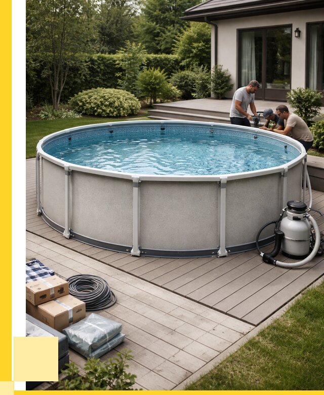 Купить каркасные бассейны в Карабулаке от 46481 р. | ЭриданКрб