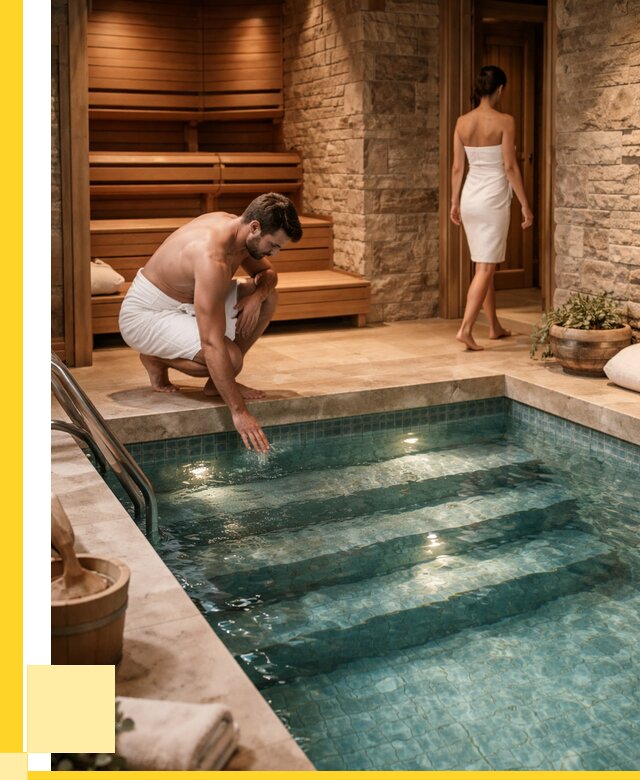 Сауна с бассейном под ключ в Карабулаке от 123948 р., ЭриданКрб