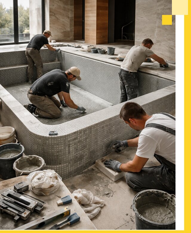 Строительство и установка СПА бассейнов под ключ в Карабулаке