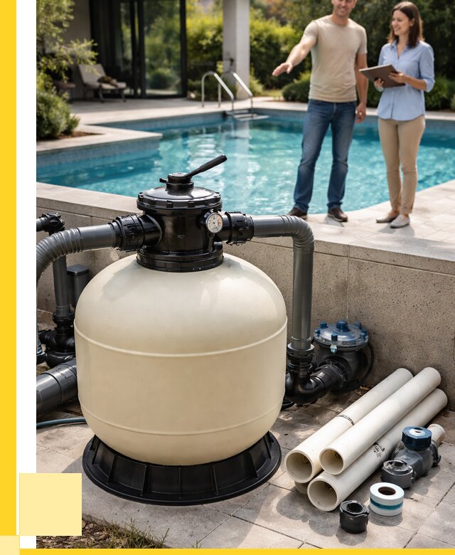 Песочные фильтры для бассейнов в Карабулаке от 18592 р., ЭриданКрб