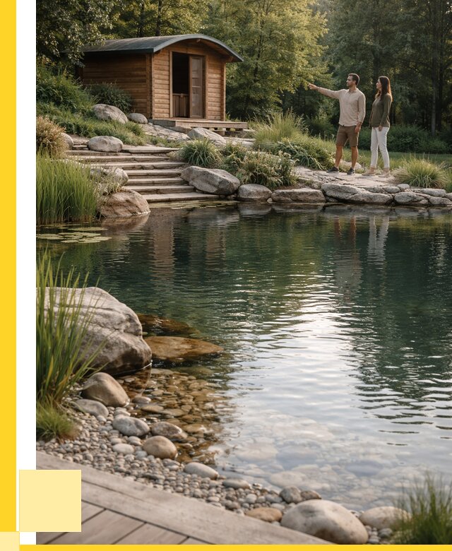 Природные бассейны под ключ в Карабулаке от 464805 р. | ЭриданКрб