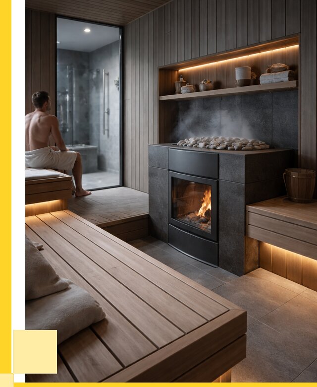 Проект сауны в частном доме в Карабулаке от 36152 р. | ЭриданКрб