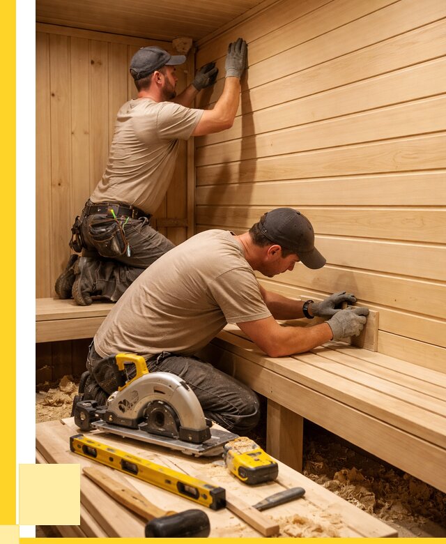 Обшивка саун вагонкой в Карабулаке от 2582 р. | ЭриданКрб