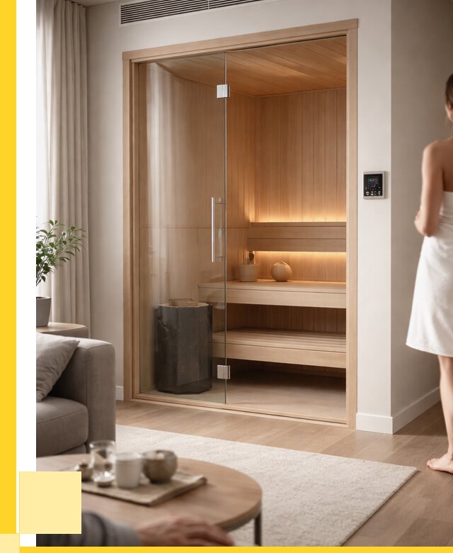 Сауна в квартире под ключ в Карабулаке от 123948 р. ЭриданКрб