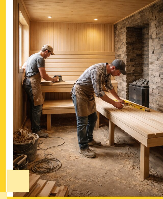 Отделка бани в Карабулаке: внутренняя отделка от 3099 р. | ЭриданКрб