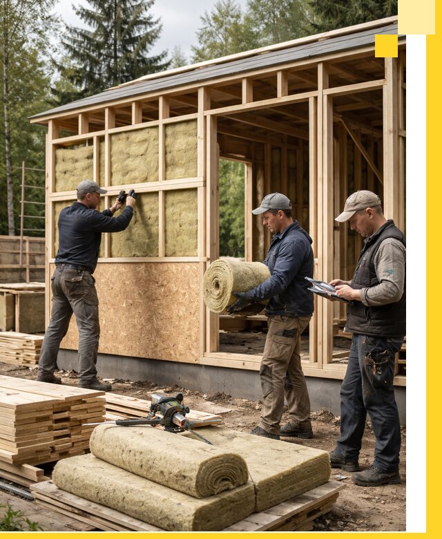 Проектирование и строительство каркасных бань в Карабулаке под ключ