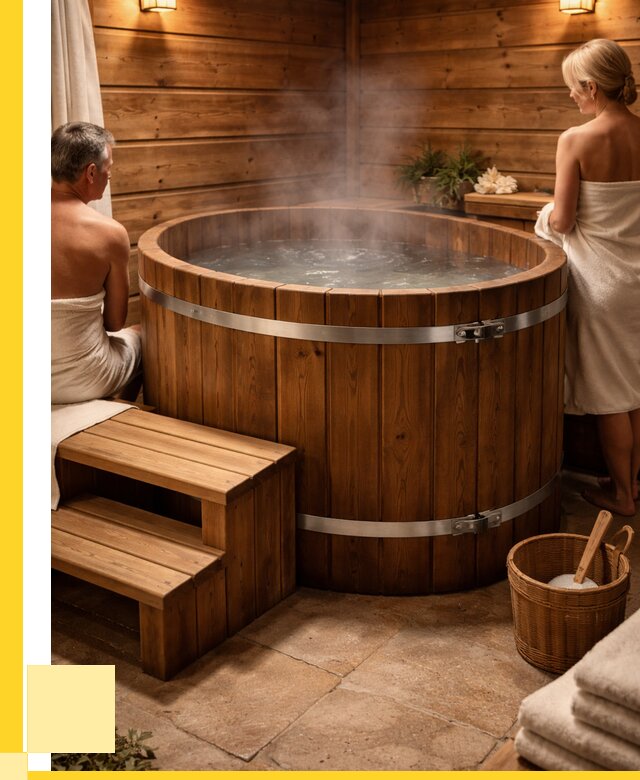 Бани с купелью под ключ в Карабулаке от 464805 р. | ЭриданКрб