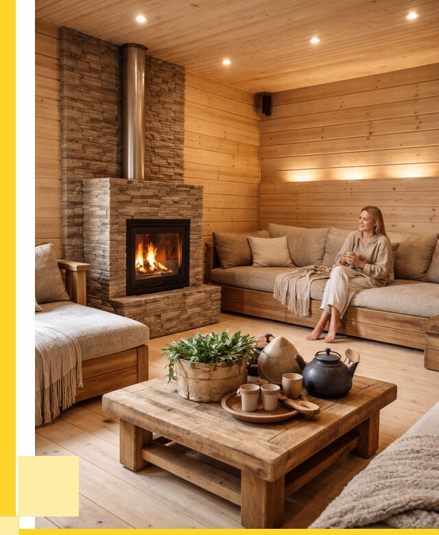 Проект бани с комнатой отдыха в Карабулаке от 36152 р. | ЭриданКрб