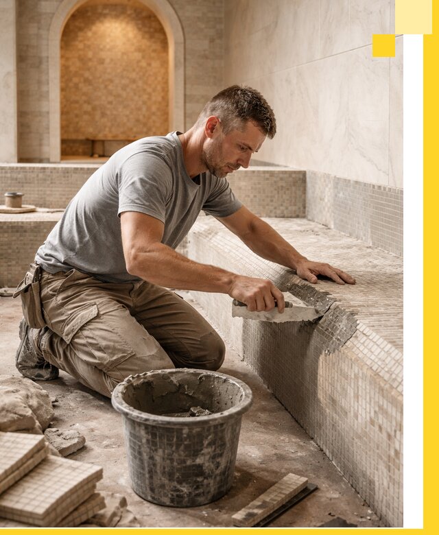 Строительство эксклюзивных хамамов под ключ в Карабулаке