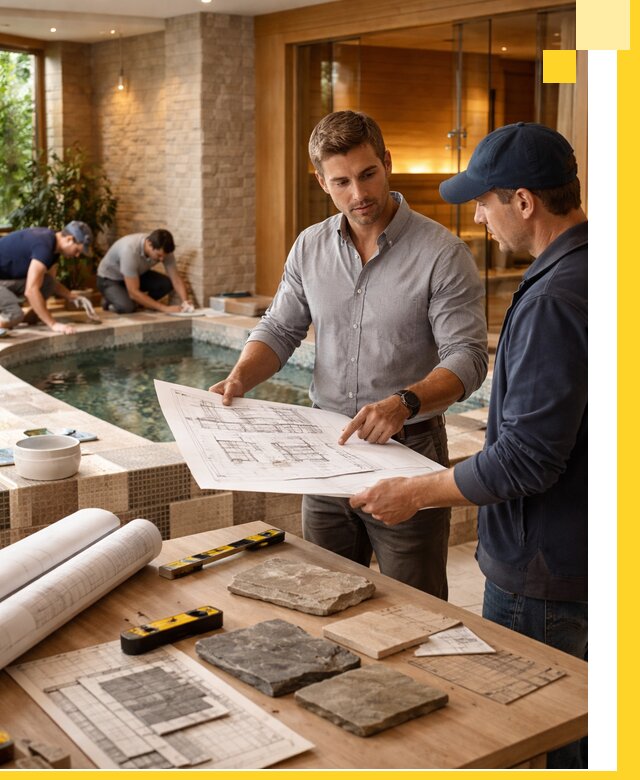 Проектирование SPA зон под ключ в Карабулаке с инженерией